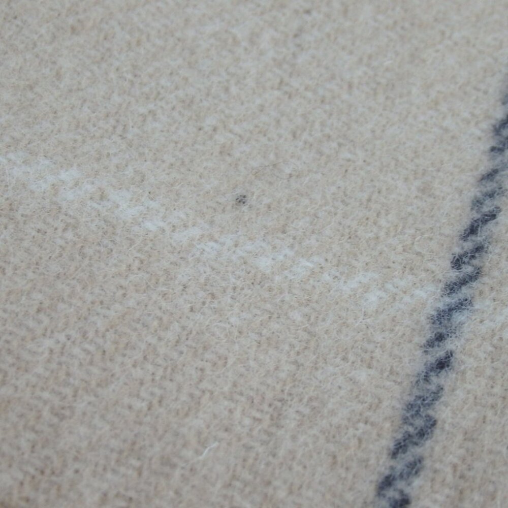 Authentic Burberry Check Pattern Blanket Scarf Wo… - image 3